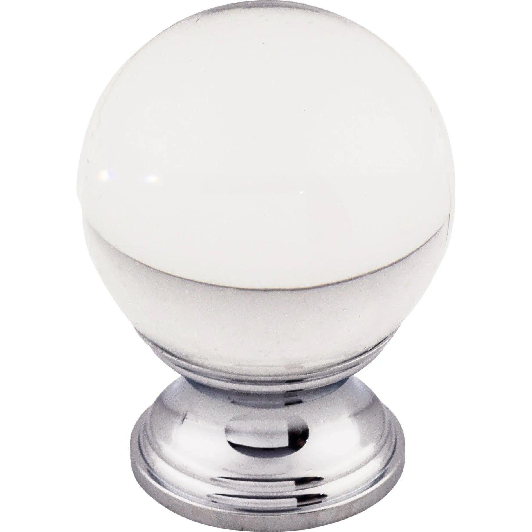 Top Knobs - Clarity Clear Glass Knob - TK842PC - Canada Light Shop