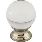 Top Knobs - Clarity Clear Glass Knob - TK842PN - Canada Light Shop