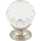 Top Knobs - Clear Crystal Knob - TK125BSN - Canada Light Shop
