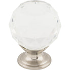 Top Knobs - Clear Crystal Knob - TK126BSN - Canada Light Shop