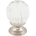 Top Knobs - Clear Melon Crystal Knob - TK127BSN - Canada Light Shop