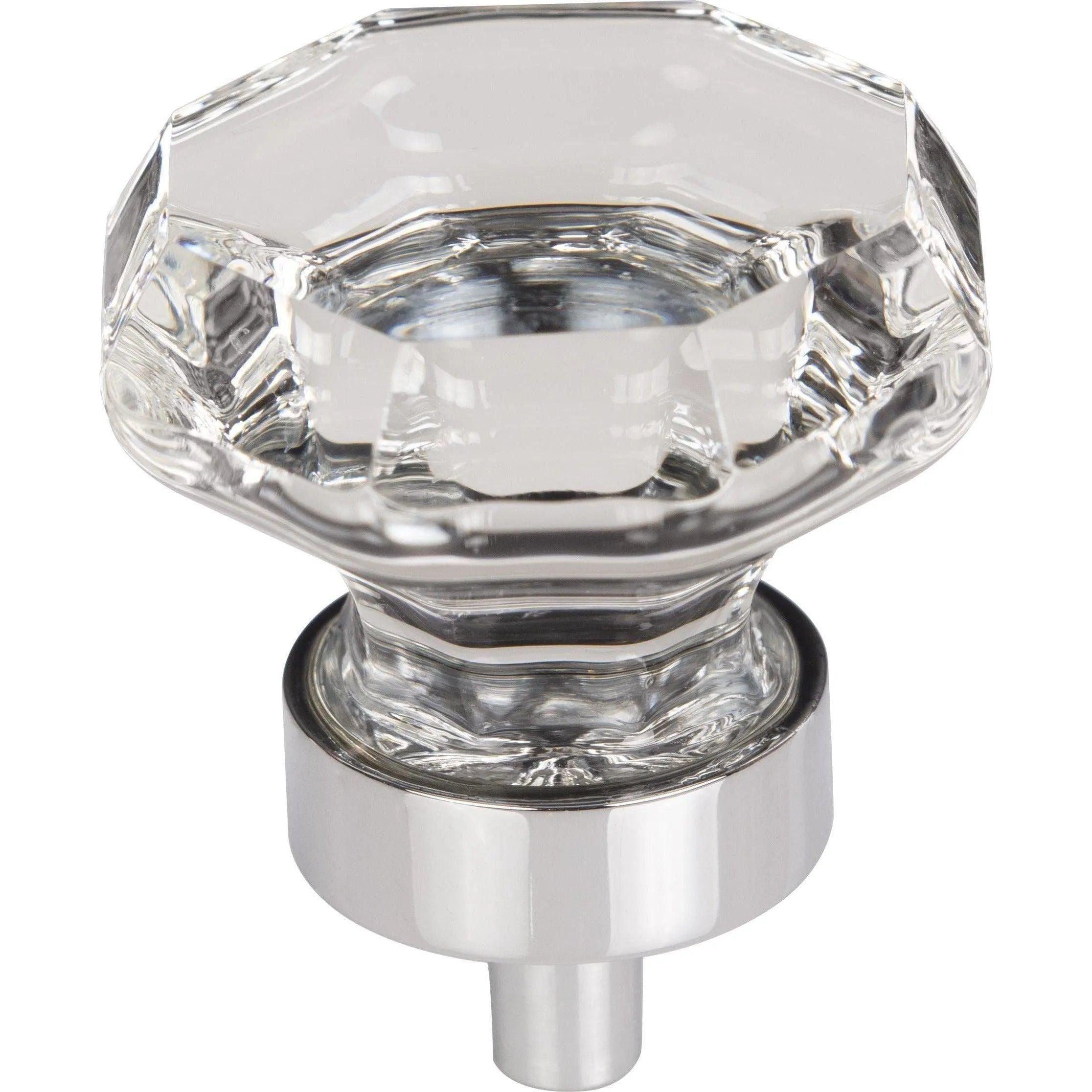 Top Knobs - Clear Octagon Crystal Knob - TK128PC - Canada Light Shop