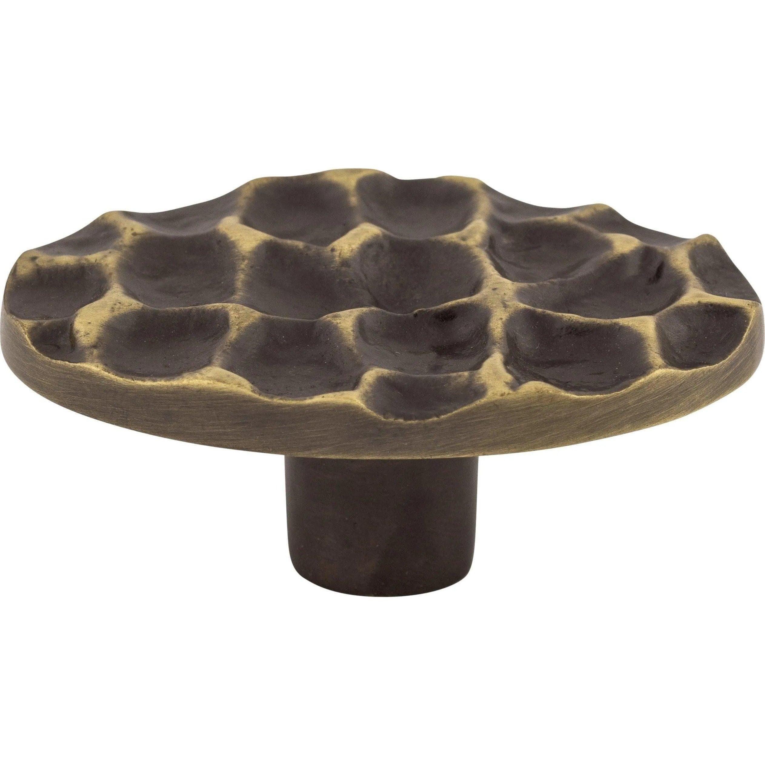 Top Knobs - Cobblestone Oval Knob - TK299BA - Canada Light Shop