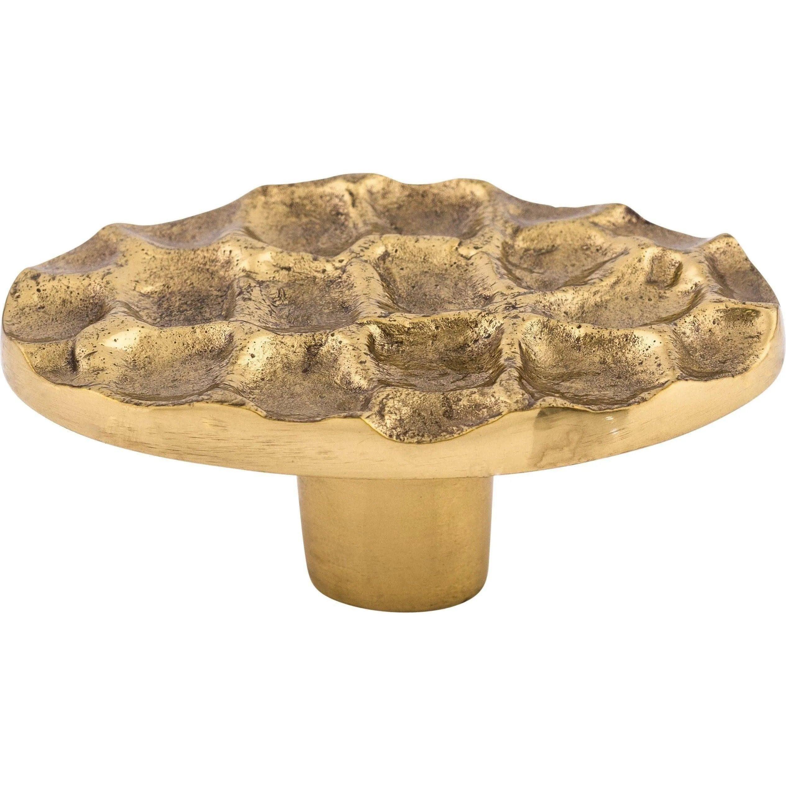 Top Knobs - Cobblestone Oval Knob - TK299BR - Canada Light Shop