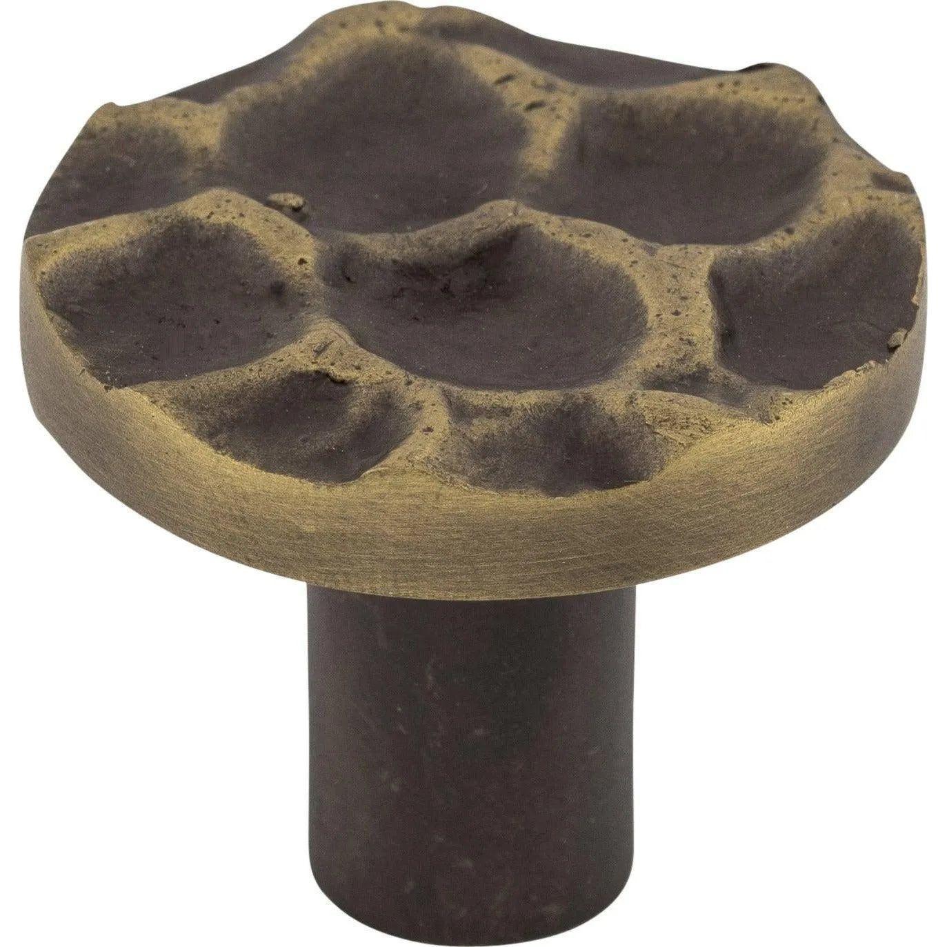 Top Knobs - Cobblestone Round Knob - TK296BA - Canada Light Shop