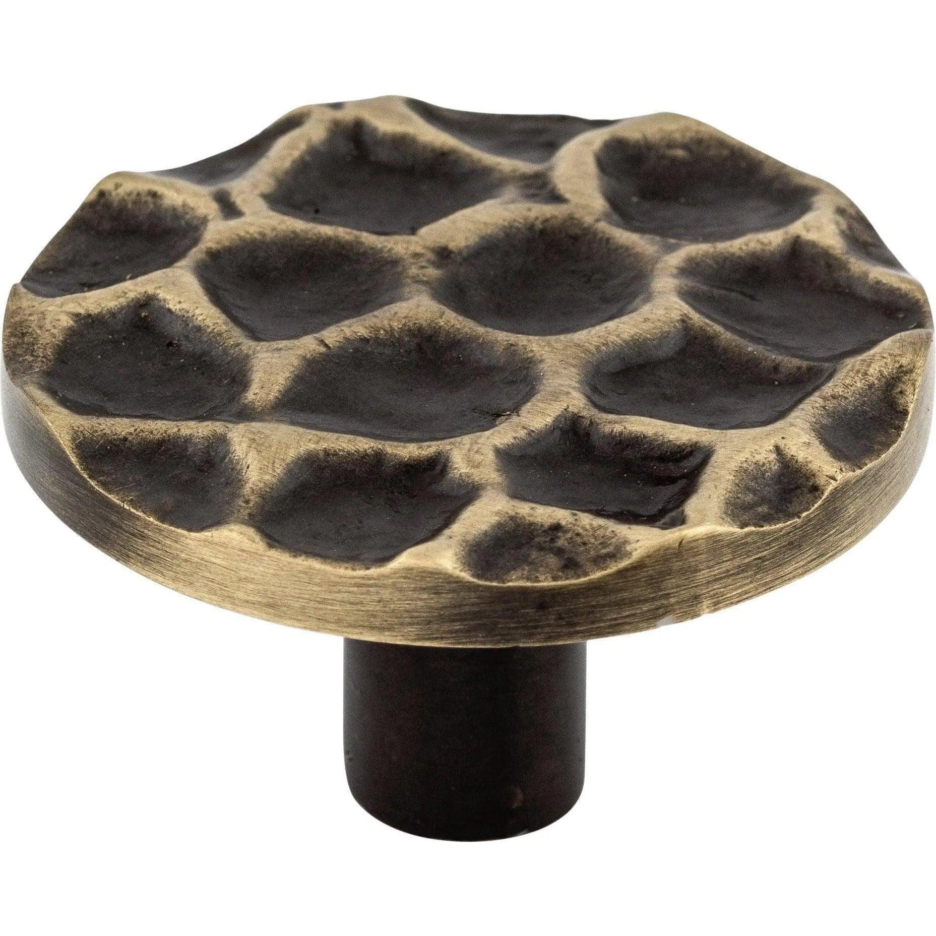Top Knobs - Cobblestone Round Knob - TK297BA - Canada Light Shop