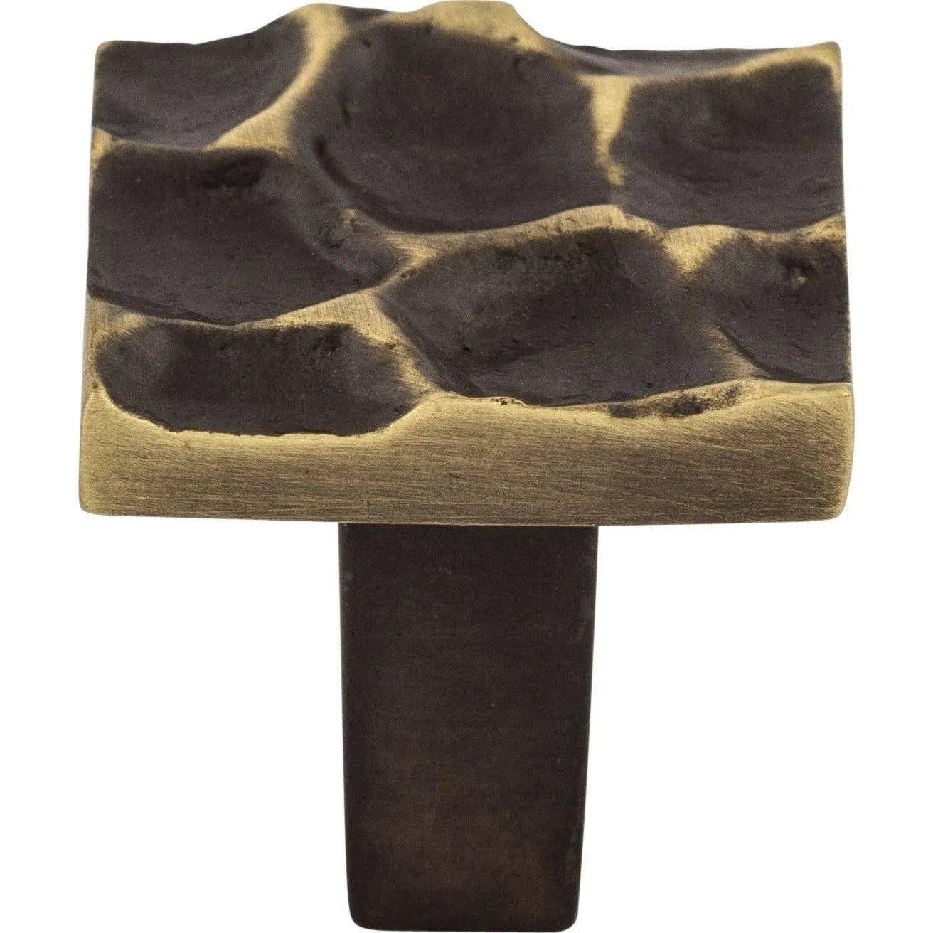 Top Knobs - Cobblestone Square Knob - TK300BA - Canada Light Shop
