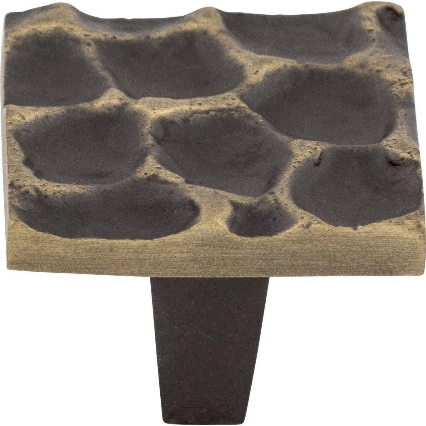 Top Knobs - Cobblestone Square Knob - TK301BA - Canada Light Shop