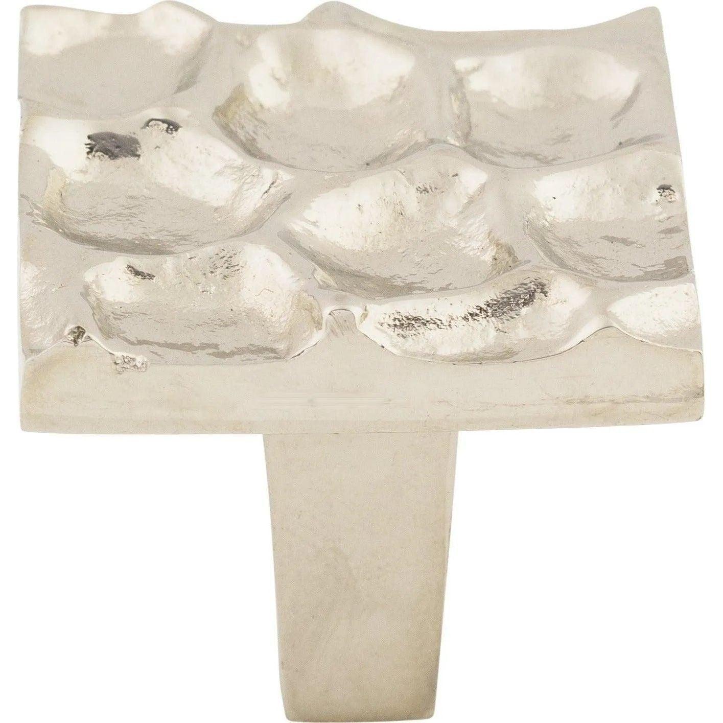 Top Knobs - Cobblestone Square Knob - TK301PN - Canada Light Shop