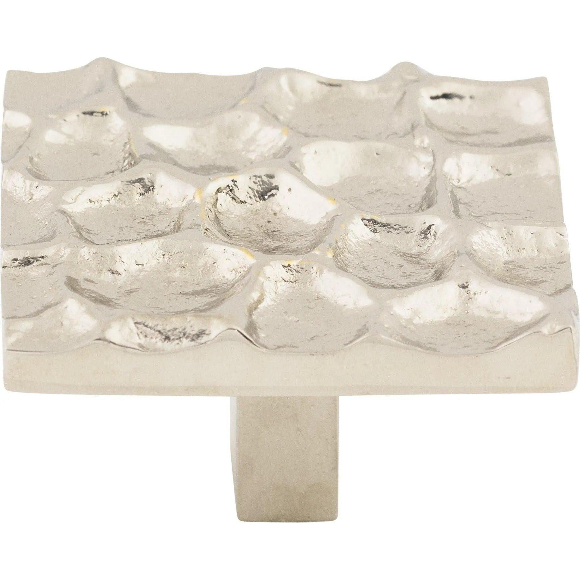 Top Knobs - Cobblestone Square Knob - TK302PN - Canada Light Shop