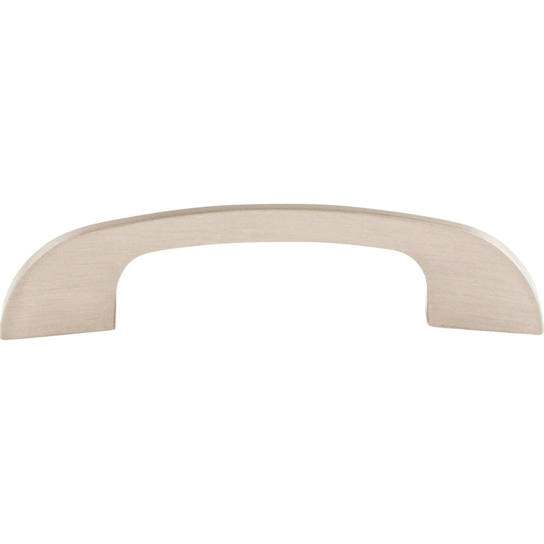 Top Knobs - Curved Tidal Pull - TK41BSN - Canada Light Shop