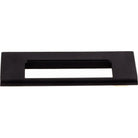 Top Knobs - Europa Cut Out Tab Pull - TK520BLK - Canada Light Shop