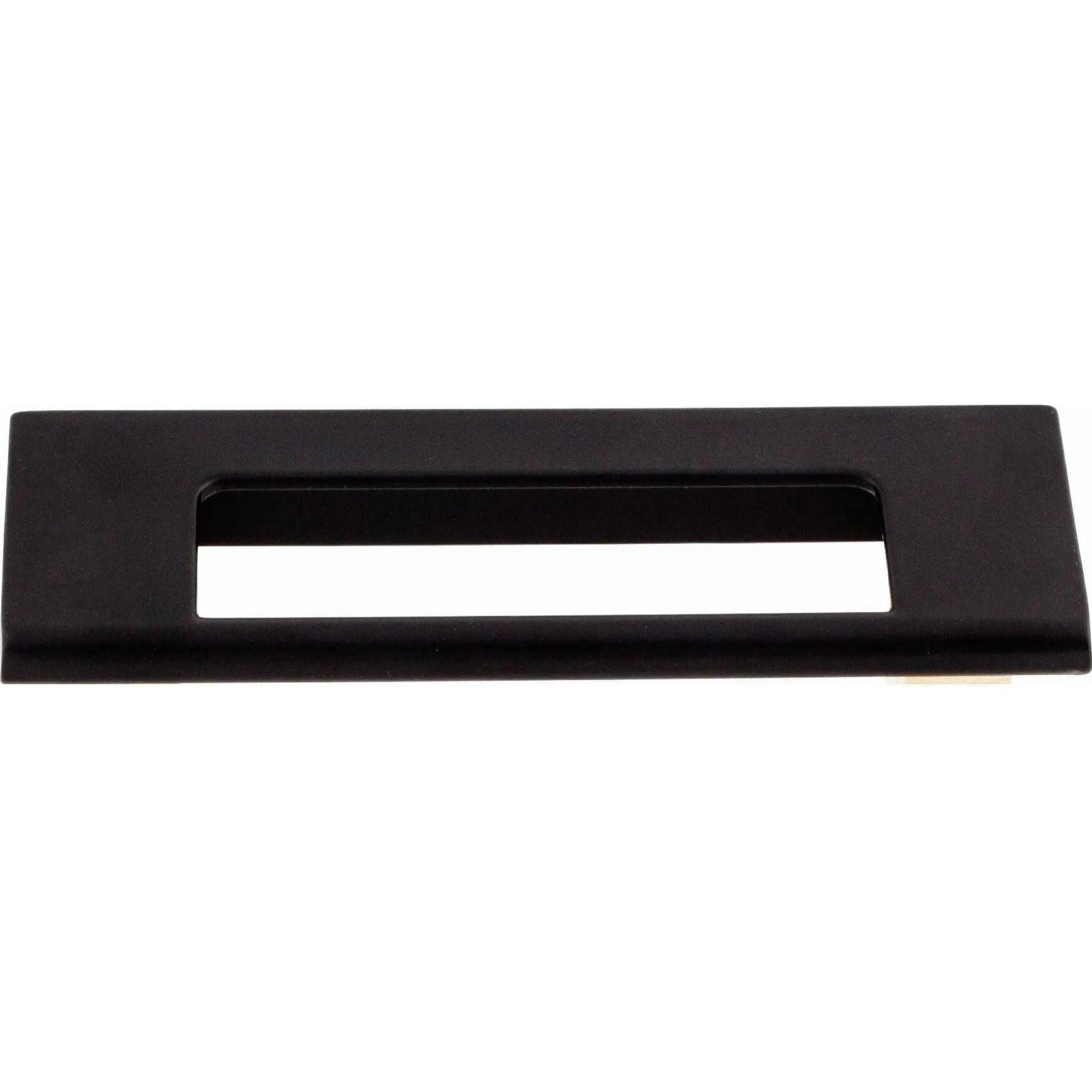 Top Knobs - Europa Cut Out Tab Pull - TK520BLK - Canada Light Shop