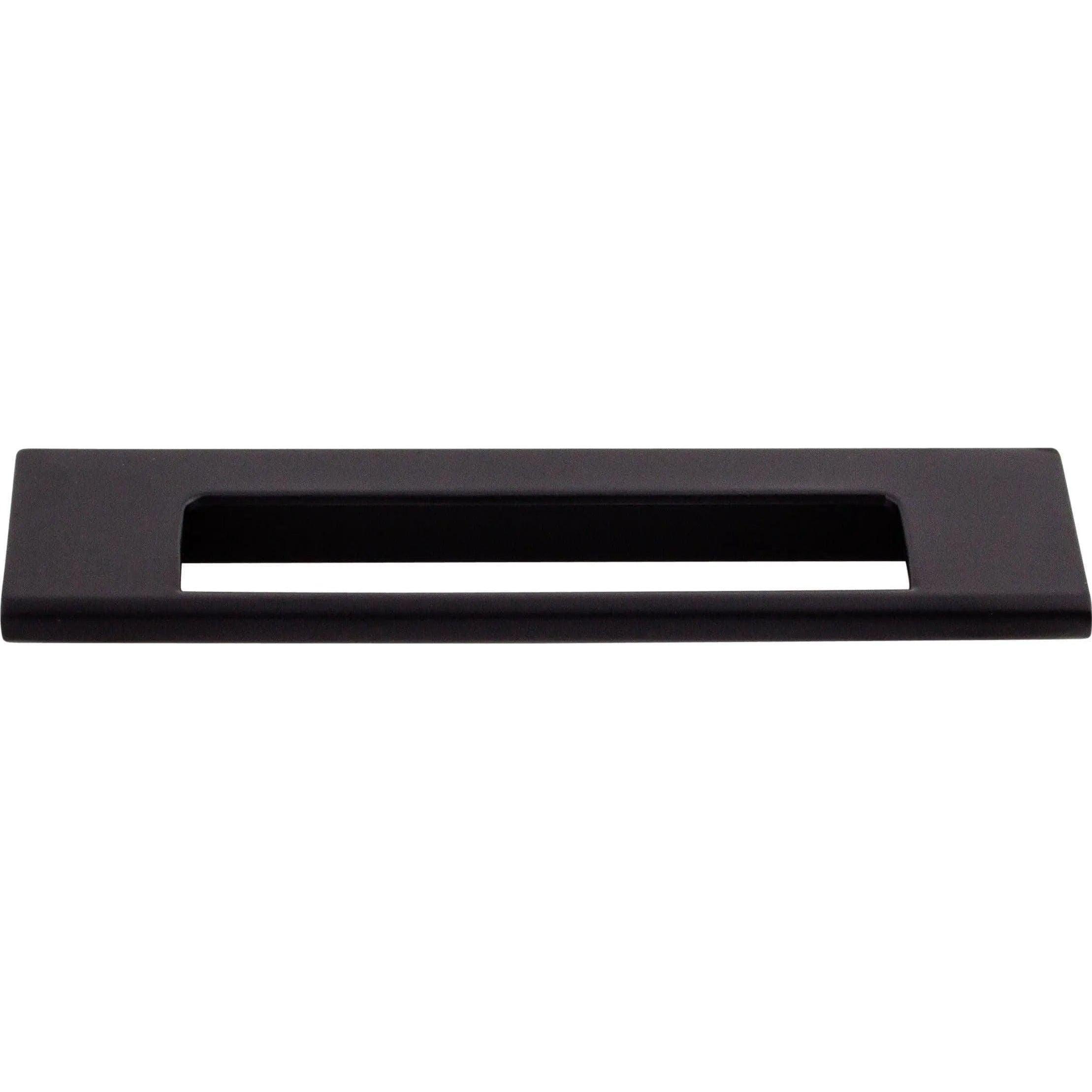 Top Knobs - Europa Cut Out Tab Pull - TK521BLK - Canada Light Shop