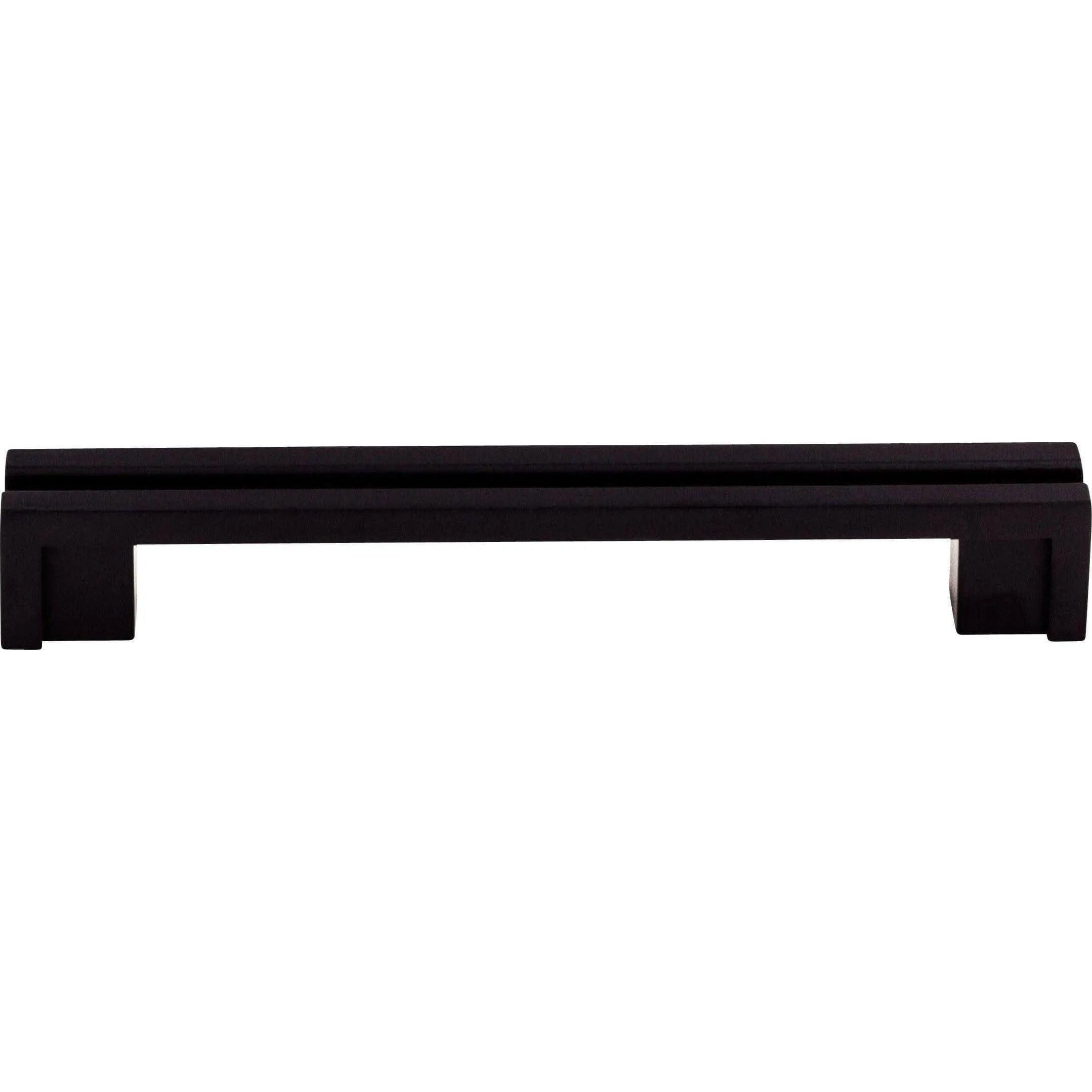 Top Knobs - Flat Rail Pull - TK56BLK - Canada Light Shop