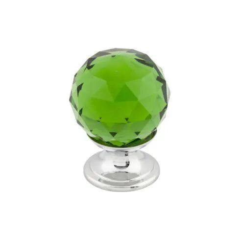 Top Knobs - Green Crystal Knob - TK119PC - Canada Light Shop