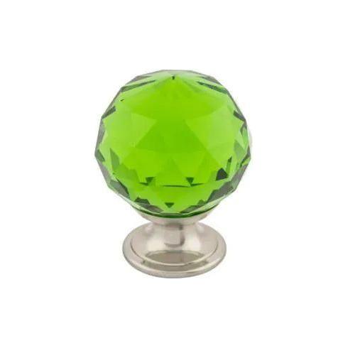 Top Knobs - Green Crystal Knob - TK120BSN - Canada Light Shop