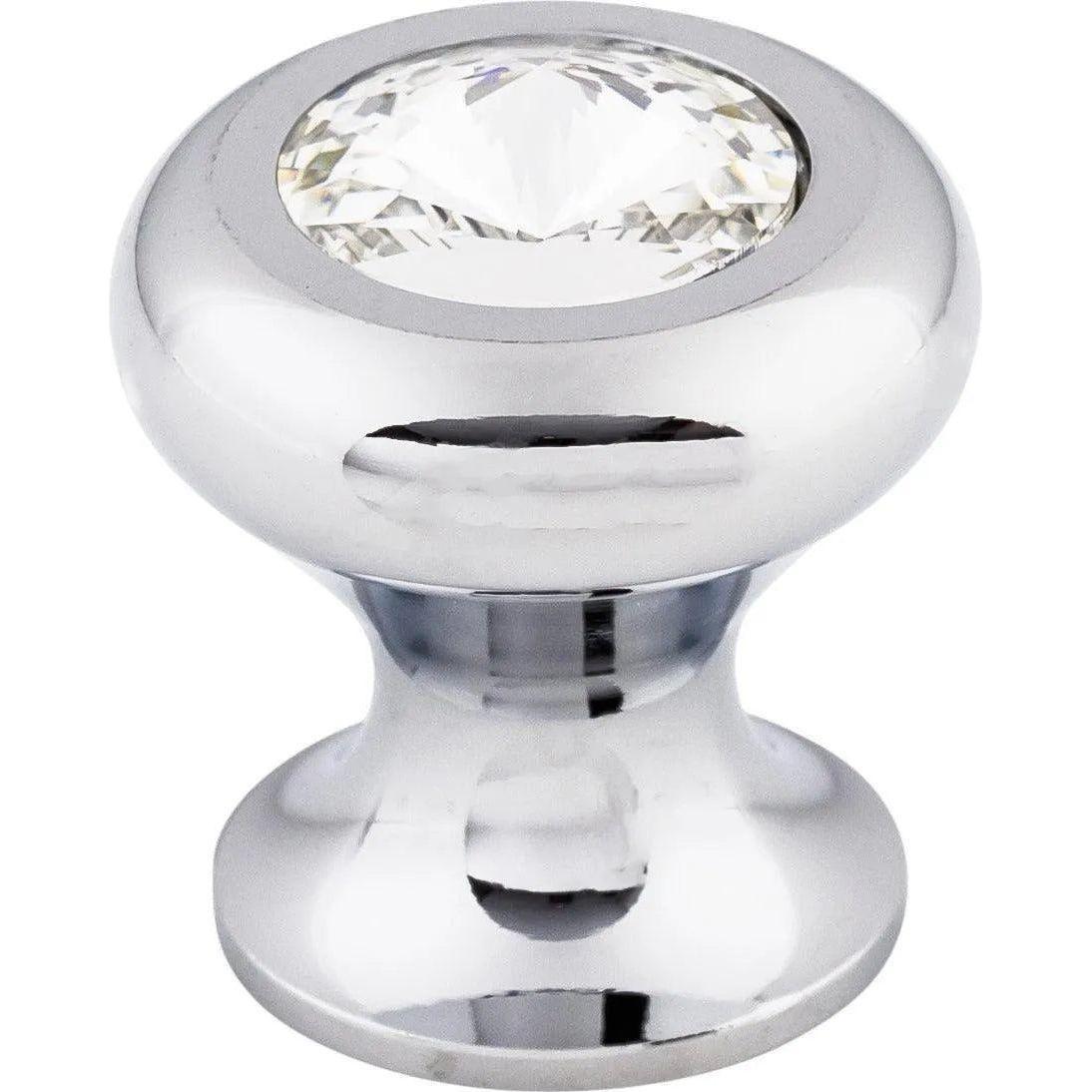Top Knobs - Hayley Crystal Knob Clear - TK845PC - Canada Light Shop