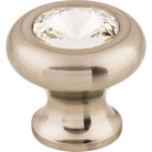 Top Knobs - Hayley Crystal Knob Clear - TK846BSN - Canada Light Shop