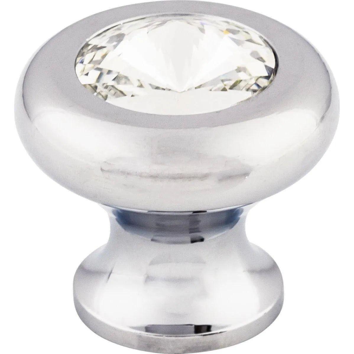 Top Knobs - Hayley Crystal Knob Clear - TK846PC - Canada Light Shop