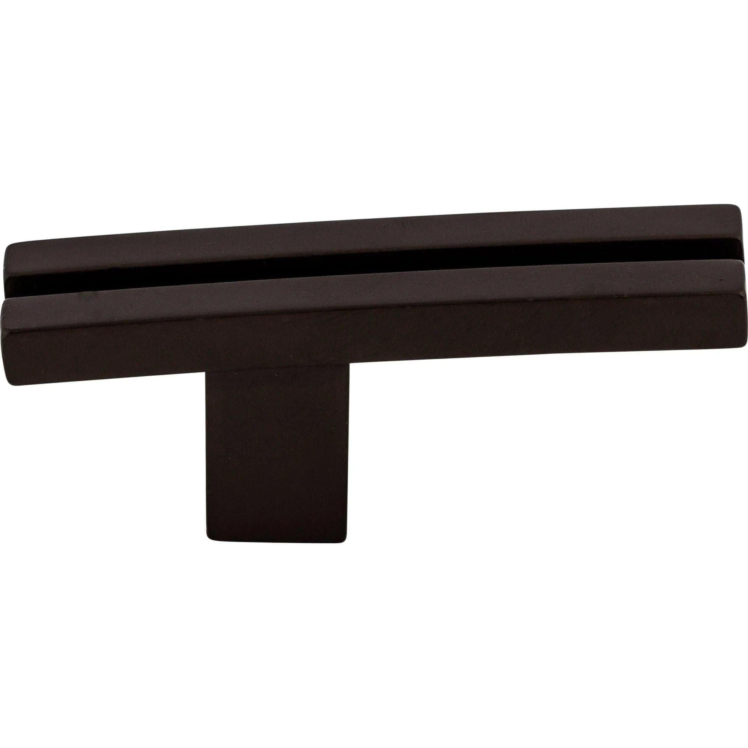 Top Knobs - Inset Rail Knob - TK82ORB - Canada Light Shop