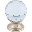 Top Knobs - Light Blue Crystal Knob - TK113BSN - Canada Light Shop