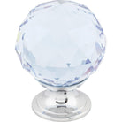 Top Knobs - Light Blue Crystal Knob - TK114PC - Canada Light Shop