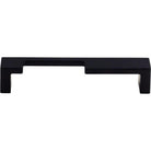 Top Knobs - Modern Metro Notch Pull A - TK256BLK - Canada Light Shop
