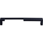 Top Knobs - Modern Metro Notch Pull A - TK257BLK - Canada Light Shop