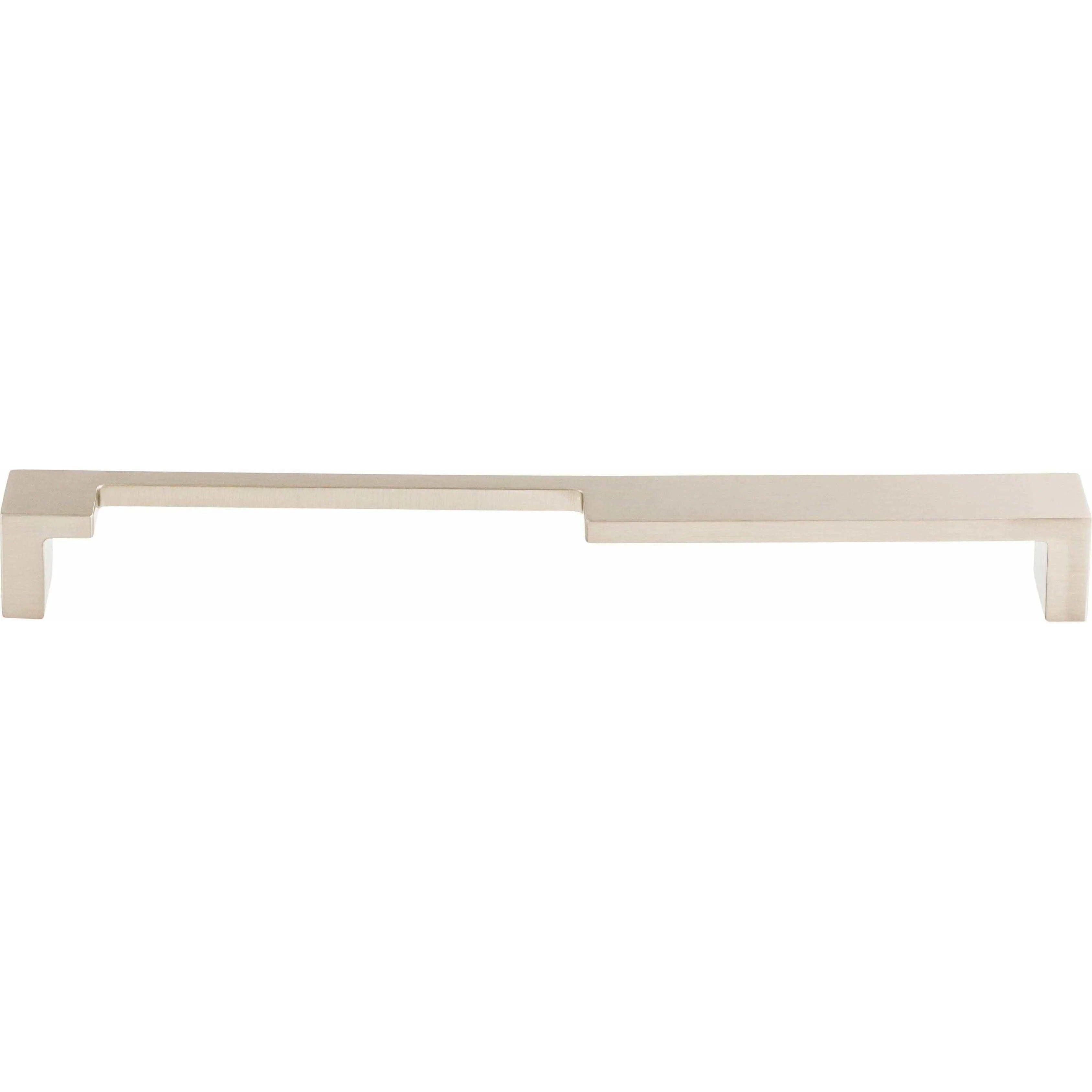 Top Knobs - Modern Metro Notch Pull A - TK258BSN - Canada Light Shop