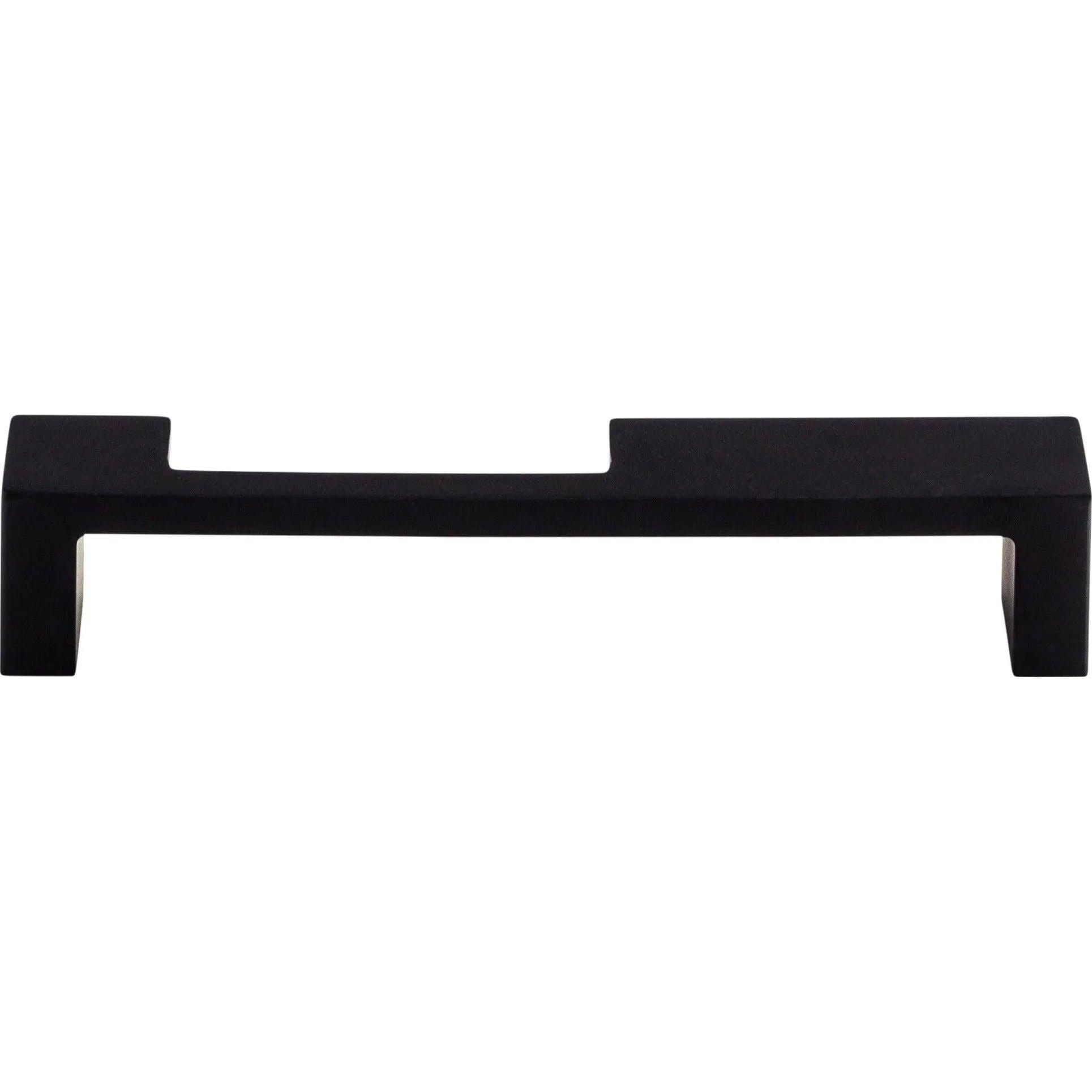 Top Knobs - Modern Metro Notch Pull B - TK259BLK - Canada Light Shop