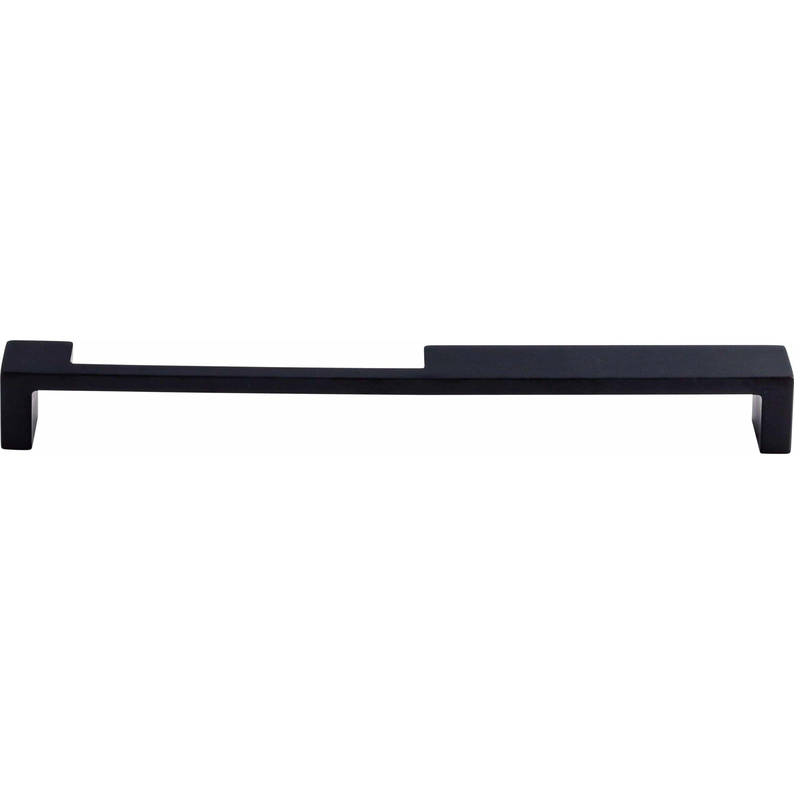 Top Knobs - Modern Metro Notch Pull B - TK261BLK - Canada Light Shop