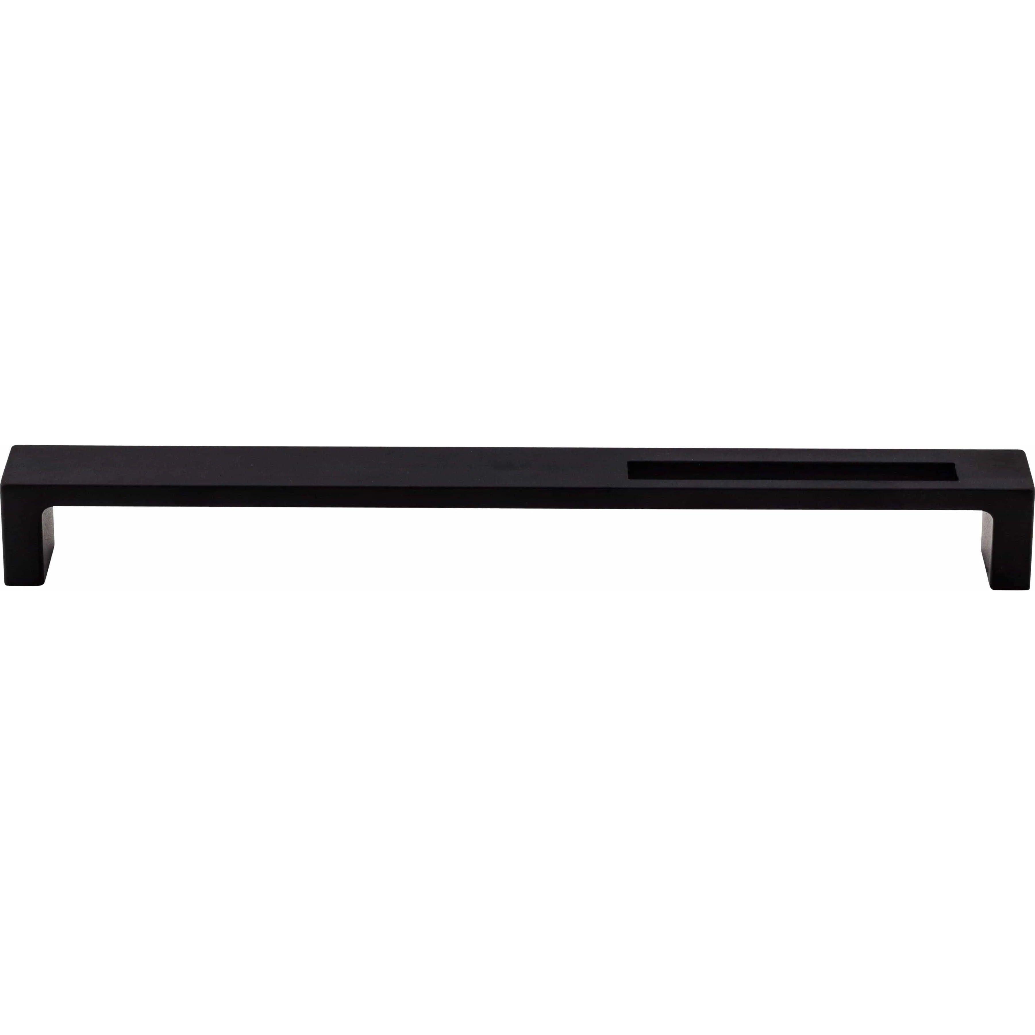 Top Knobs - Modern Metro Slot Pull - TK268BLK - Canada Light Shop