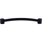 Top Knobs - Oval Thin Appliance Pull - TK67BLK - Canada Light Shop