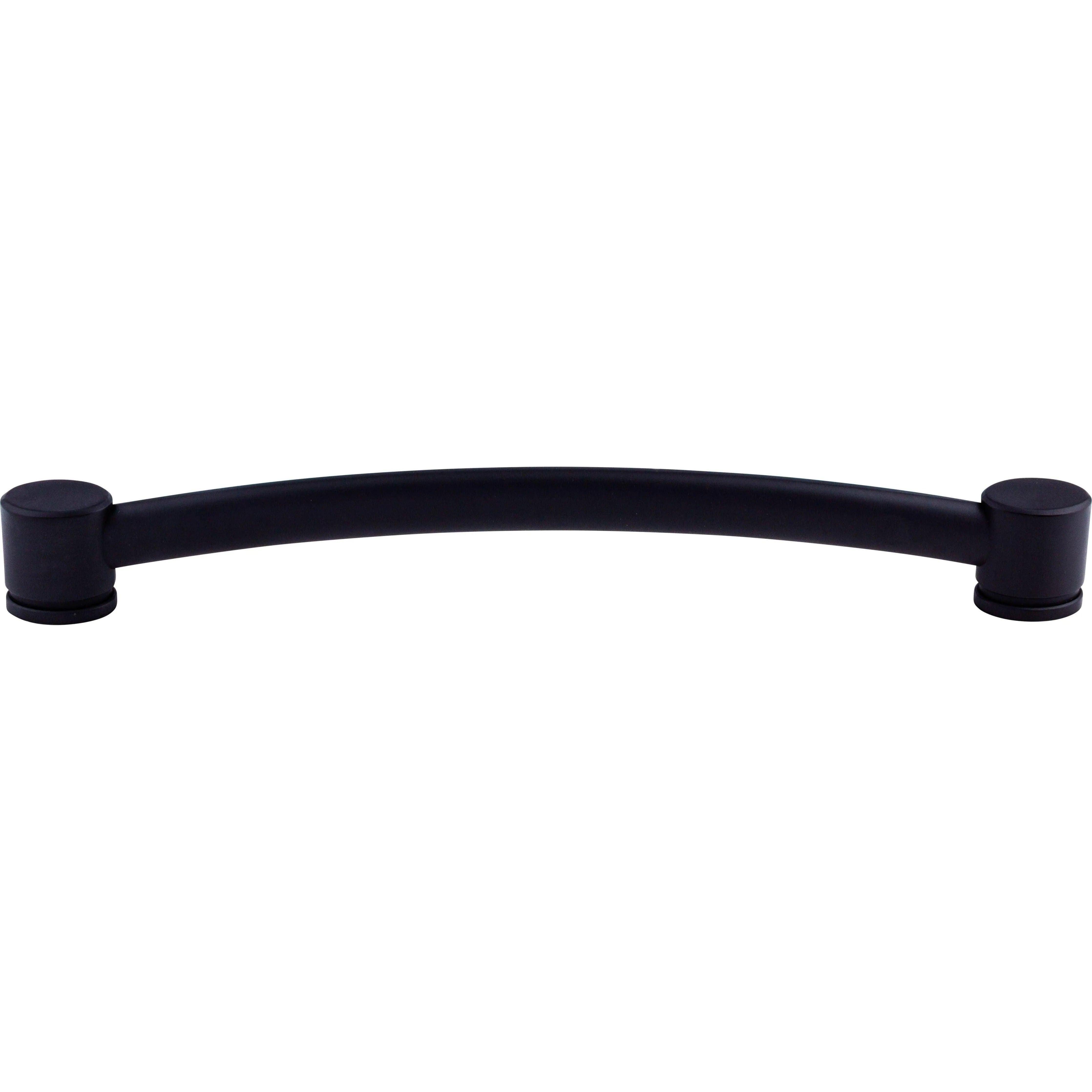 Top Knobs - Oval Thin Appliance Pull - TK67BLK - Canada Light Shop