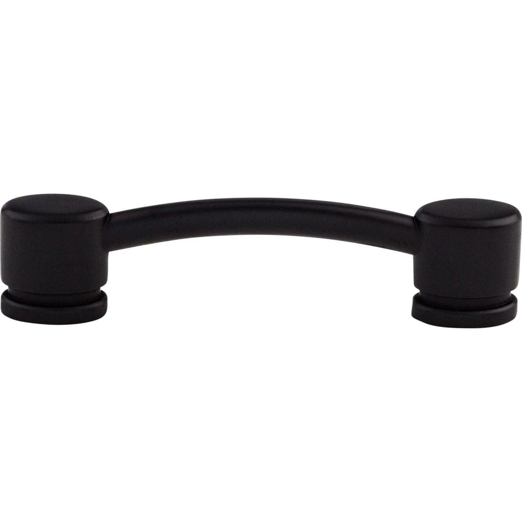 Top Knobs - Oval Thin Pull - TK63BLK - Canada Light Shop