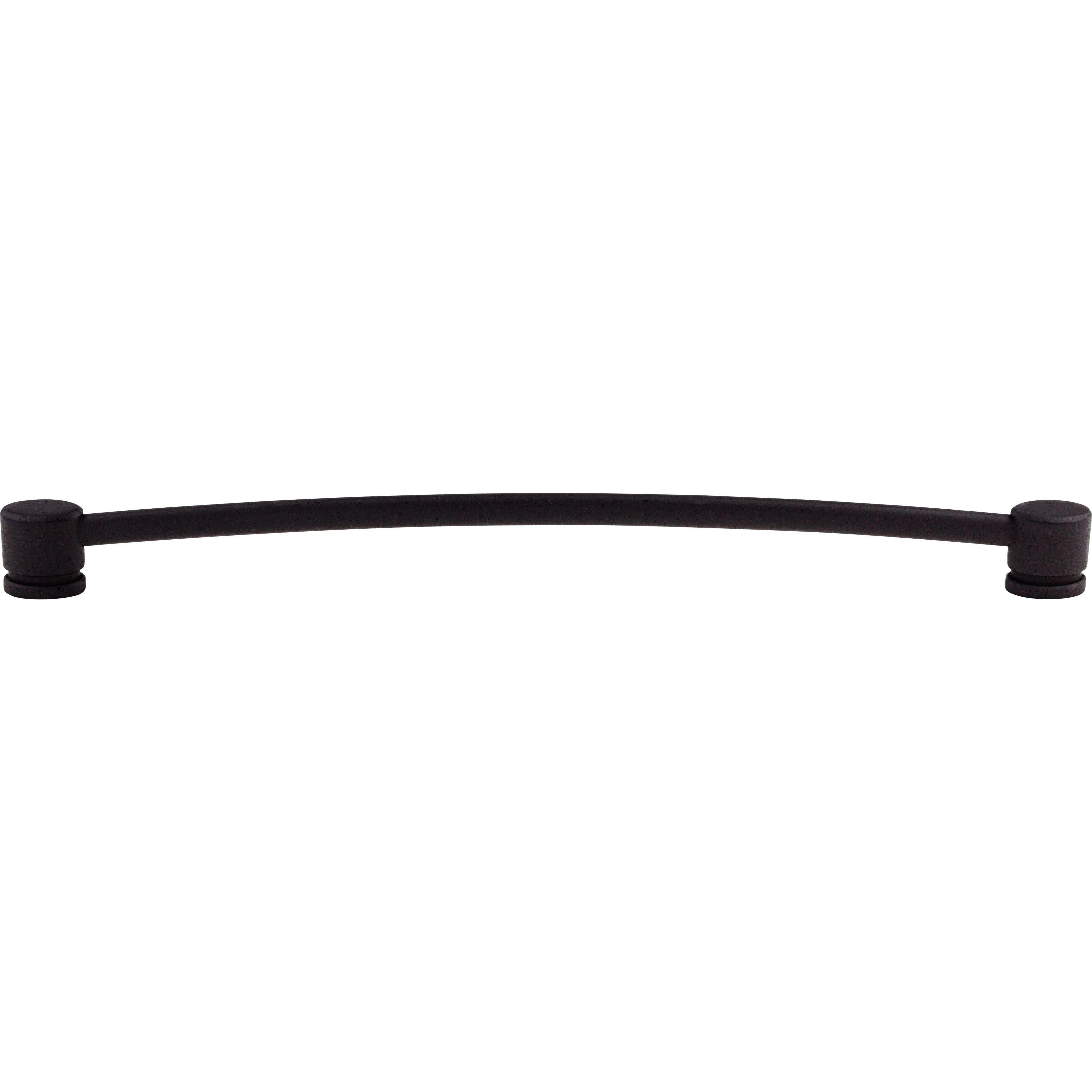 Top Knobs - Oval Thin Pull - TK66BLK - Canada Light Shop