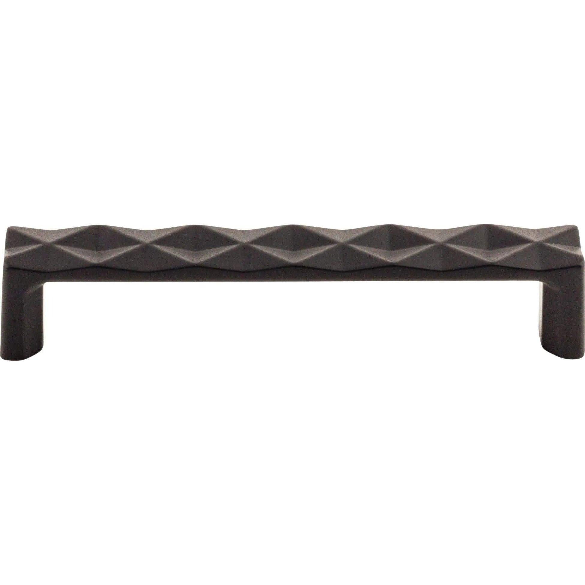 Top Knobs - Quilted Pull - TK562BLK - Canada Light Shop