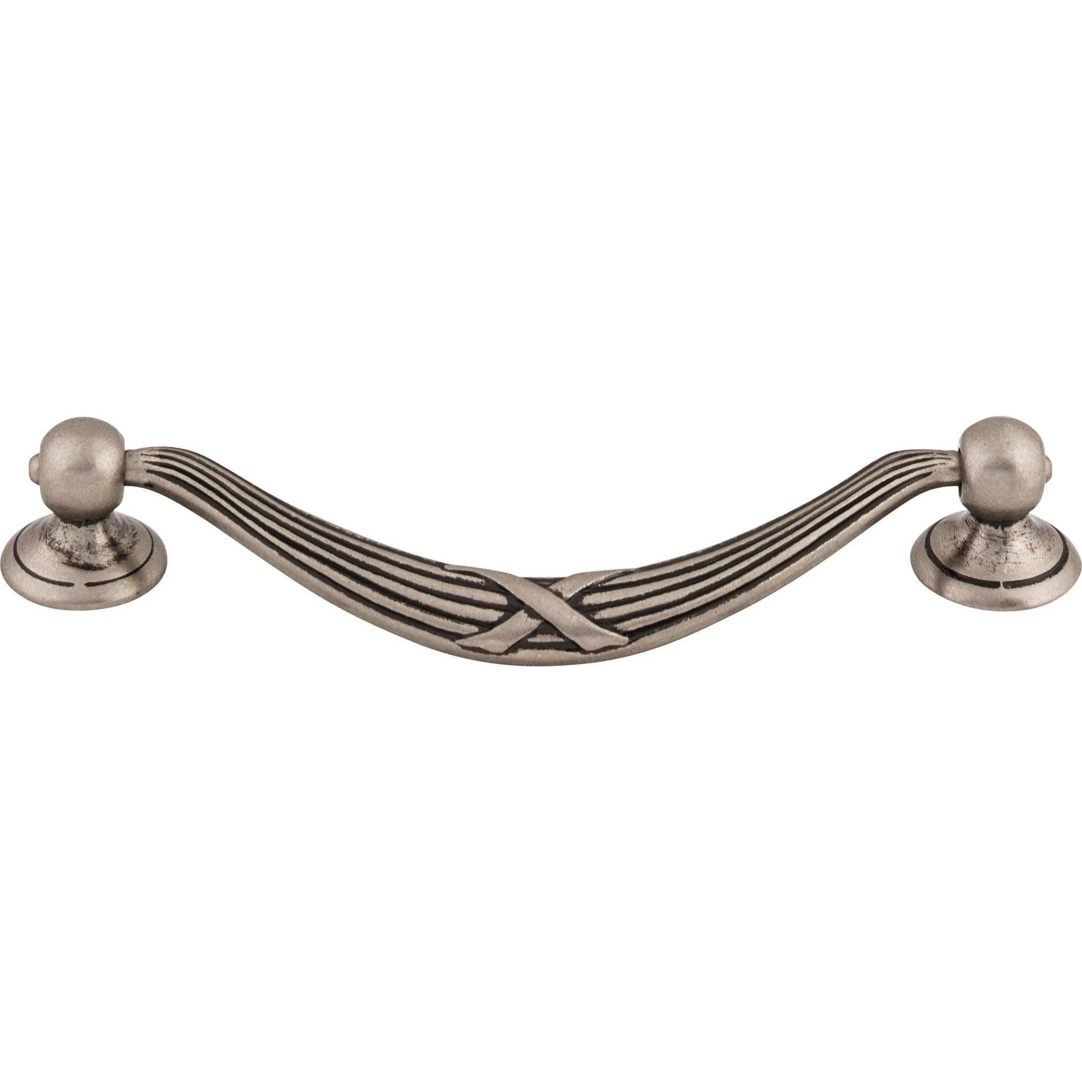 Top Knobs - Ribbon & Reed Drop Pull - M932 - Canada Light Shop