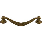 Top Knobs - Ribbon & Reed Drop Pull - M933 - Canada Light Shop