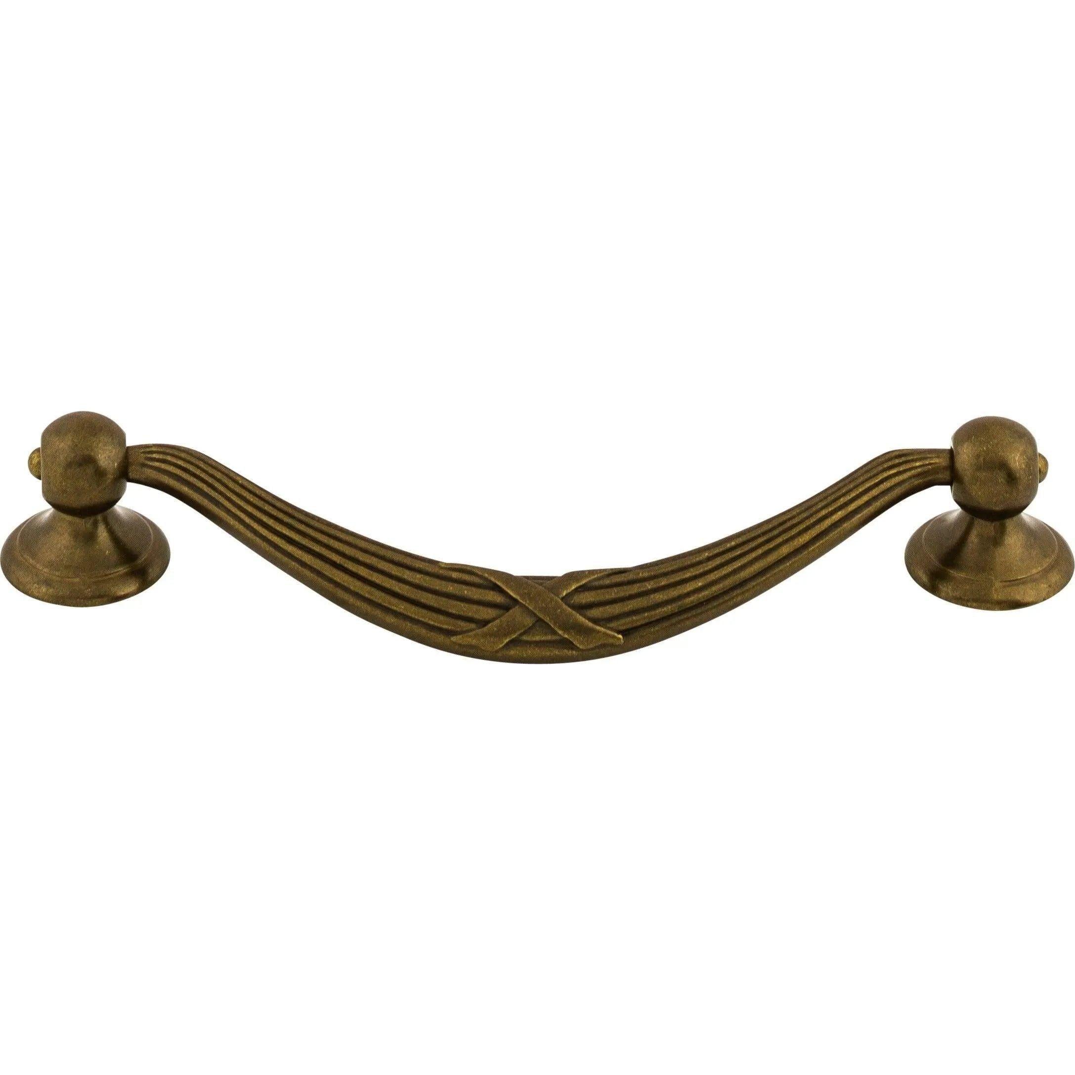 Top Knobs - Ribbon & Reed Drop Pull - M933 - Canada Light Shop