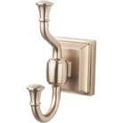 Top Knobs - Stratton Bath Double Hook - STK2BB - Canada Light Shop