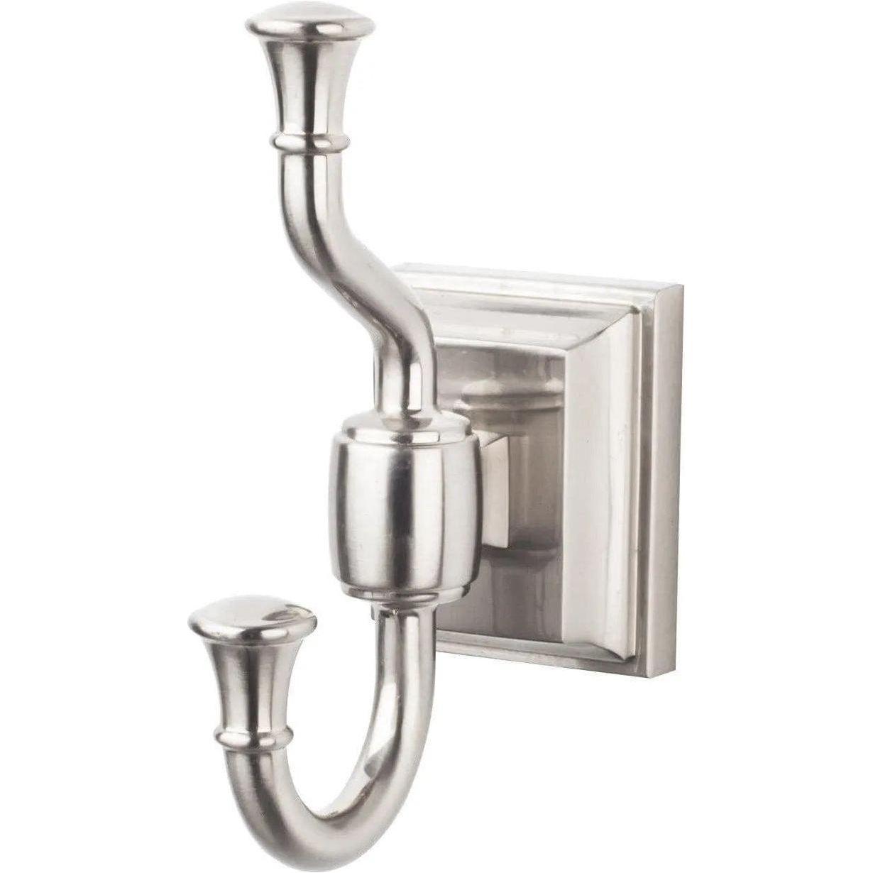 Top Knobs - Stratton Bath Double Hook - STK2BSN - Canada Light Shop