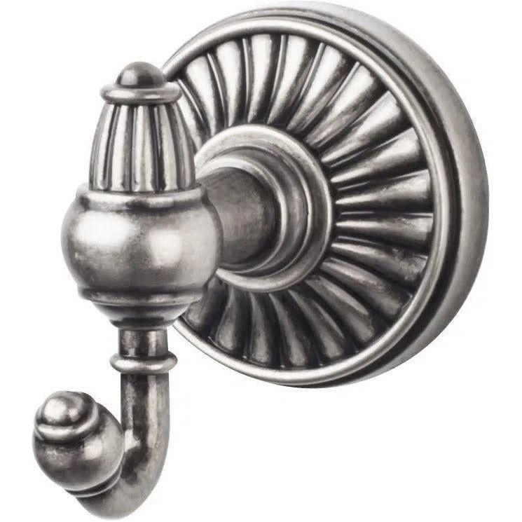 Top Knobs - Tuscany Bath Double Hook - TUSC2PTA - Canada Light Shop