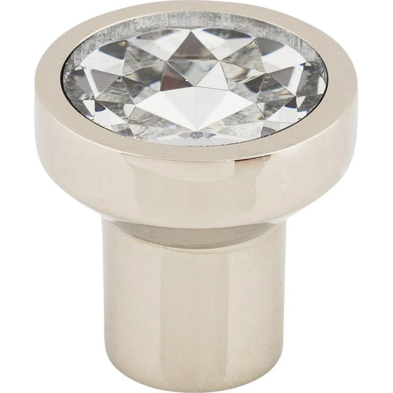 Top Knobs - Wentworth Crystal Knob - TK736PN - Canada Light Shop