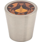 Top Knobs - Wine Crystal Center Knob - TK133BSN - Canada Light Shop