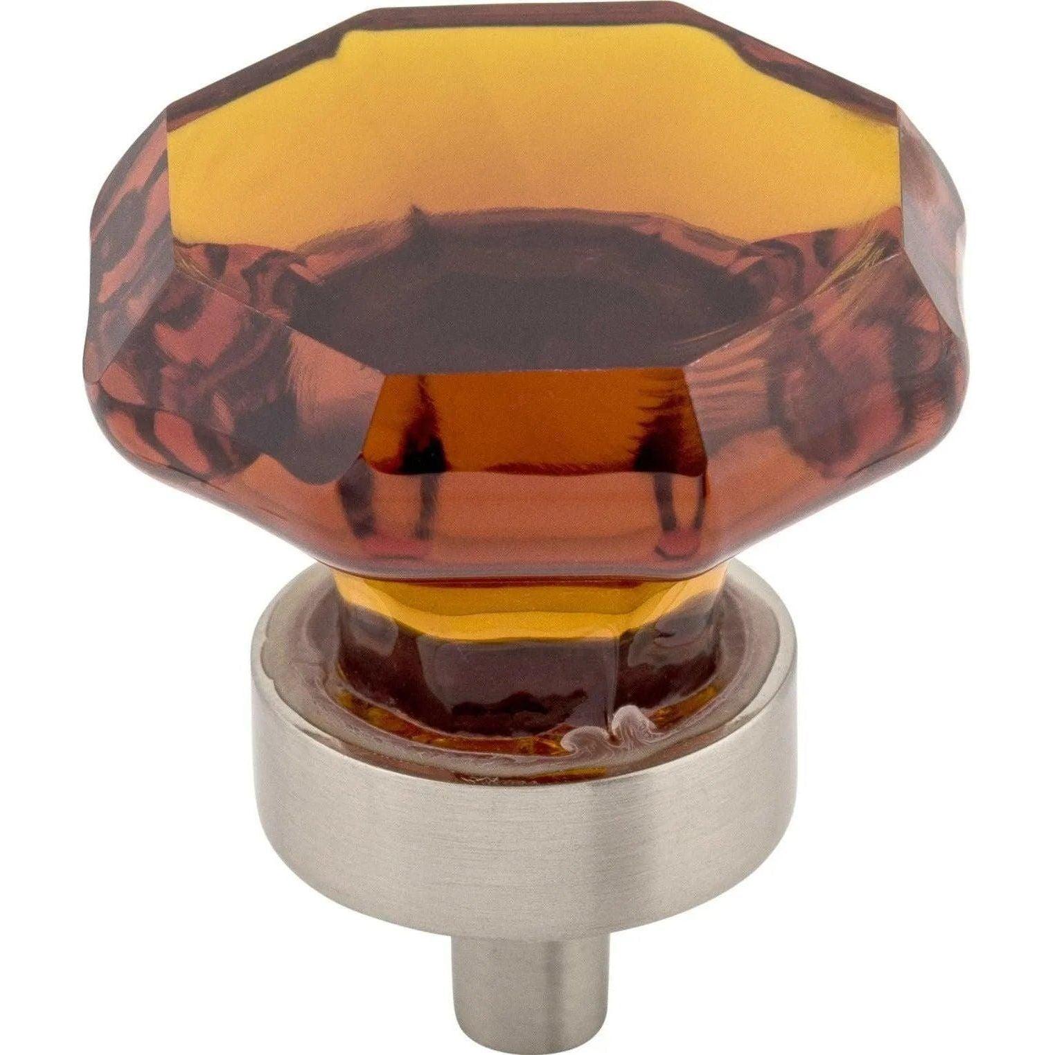 Top Knobs - Wine Octagon Crystal Knob - TK138BSN - Canada Light Shop