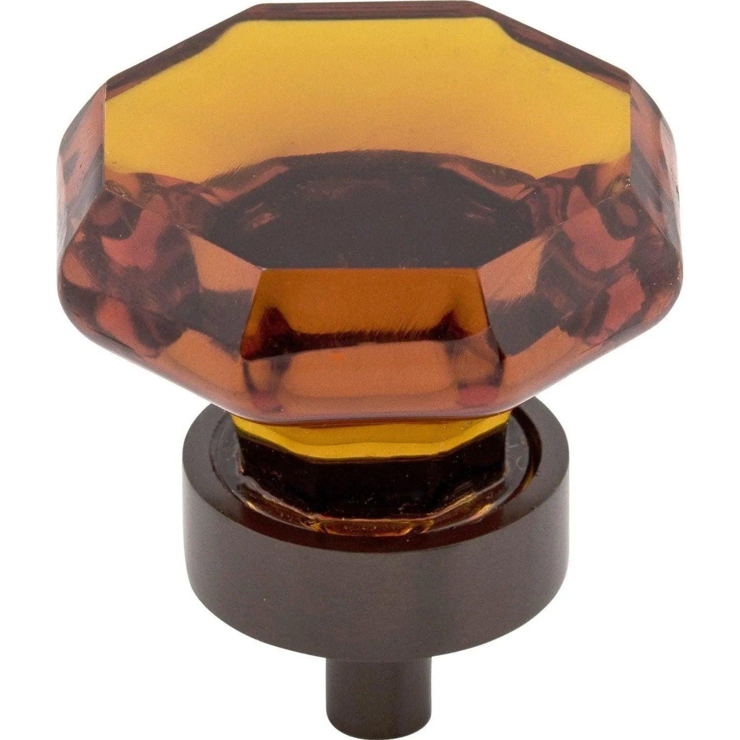 Top Knobs - Wine Octagon Crystal Knob - TK138ORB - Canada Light Shop