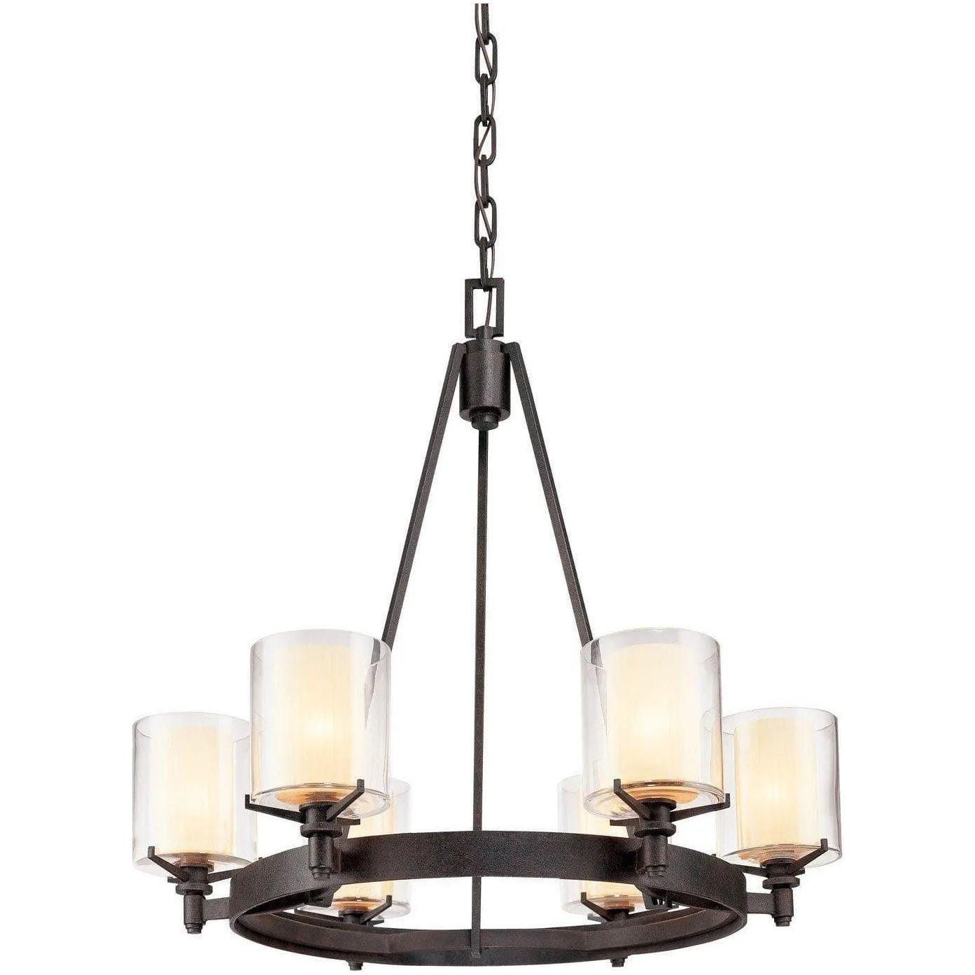 Troy Lighting - Arcadia Chandelier - F1716FR - Canada Light Shop