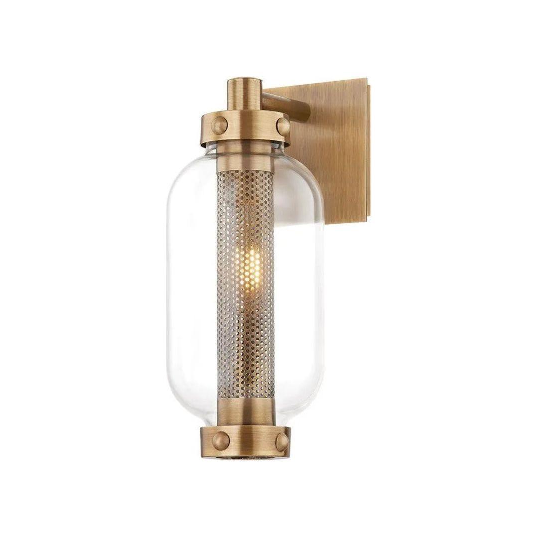Troy Lighting - Atwater Exterior Wall Sconce - B7034-PBR - Canada Light Shop